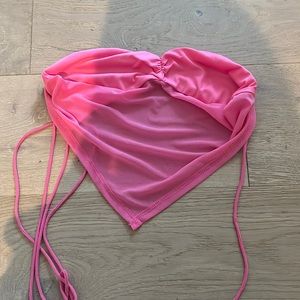 princess polly Avalon top pink. never worn.